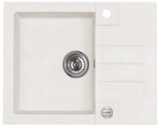 ALVEUS 1090947 - Zlew kuchenny ROCK 59,5x47,5 cm granit/biały
