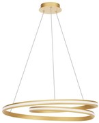 Redo 01-4364 - LED ściemnialny żyrandol na lince TORSION LED/60W/230V złoty