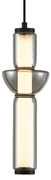Lampa wisząca CAMPO 19W LED, pojedyncza, oryginalna, jeden klosz, czarna