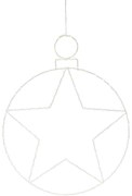 Wisząca dekoracja świąteczna LED Kerstball Star 236 LED, 48 cm