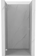 Mexen Lunar-B drzwi prysznicowe uchylne lewe 60 cm, transparent, chrom - 832-060-000-01-00-L