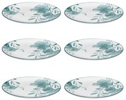 Talerze obiadowe porcelanowe LILY, 6 sztuk x Ø 27 cm