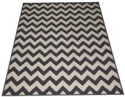 Dywan Amazon Zygzak Szary 140 cm x 200 cm