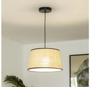Brilagi - Lampa wisząca LED na przewodzie CERIA 1xE27/40W/230V śr. 35 cm beżowa