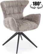 Krzesło do jadalni z podłokietnikami K595 Halmar