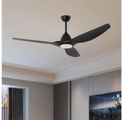 ZEVENTI - Wentylator sufitowy LED URBINO LED/20W/230V Wi-Fi Tuya czarny + pilot