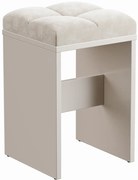 Kaszmirowy taboret welurowym siedziskiem R2-R13