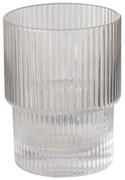 Prążkowana szklanka RIFFO, 180 ml