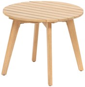 Stolik ogrodowy z drewna akacji OLVINIA, Ø 40 cm