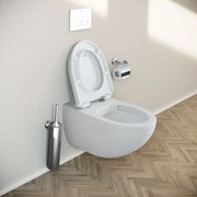 Duravit DuraVento miska WC bez kołnierzaW zestawie deska sedesowa Soft-Close