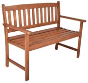 Brązowa drewniana ławka ogrodowa Promotion – Garden Pleasure