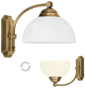 Złoty kinkiet mosiężny B-K1G