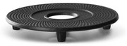 Czarna żeliwna podstawka pod czajnik Bredemeijer Jing, ⌀ 13,4 cm