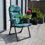 Fotel ogrodowy rozkładany Galaxy Black Edition G051-02IB PATIO