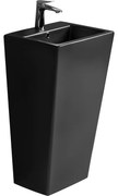 Mexen Liza umywalka wolnostojąca 44 x 38 cm, czarna mat - 26154470