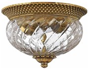 Hinkley HK-PLANTATION-FS-BB - Lampa sufitowa PLANTATION 2xE27/60W/230V mosiądz