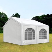 TOOLPORT 4x4 m Namiot imprezowy, PE 450, biały - (91108)
