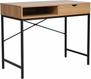 Biurko B-027 dąb/czarne