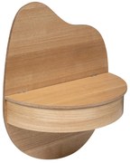 Półka ścienna dekoracyjna OLM, 49,5 x 39,5 cm