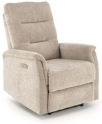 Fotel rozkładany JAMAL beżowy HALMAR