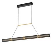 LED Żyrandol na lince LED/21W/230V 3000K 45x120 cm