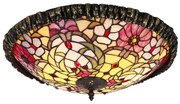Rabalux 8087 - Tiffany witrażowy plafon MIRELLA 2xE27/60W/230V