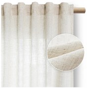 Zasłona w kolorze kości słoniowej 140x250 cm Velari – Restilo