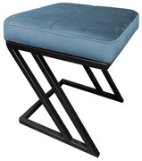 Pufa ZETA LOFT ławka taboret podnóżek metal MG33