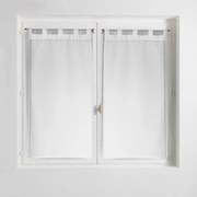 Białe firanki z woalu zestaw 2 szt. 60x90 cm Poupette – douceur d'intérieur