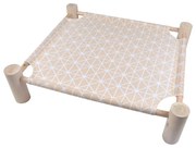Legowisko dla czworonoga w naturalnym kolorze 48x53 cm – Love Story