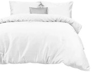 Komplet pościeli satyna bawełniana BIAŁY 603 160x200  DARYMEX