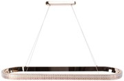 LAMPA WISZĄCA LED APP1751-CP Złota 90 cm