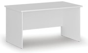 Biurko PRIMO WHITE, 140x80 cm, białe