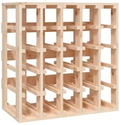 Prostokątny regał na wino z drewna sosnowego L2-G50