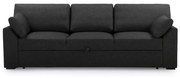 Antracytowa rozkładana sofa 233 cm Janson – Scandic