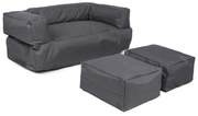 Szara sofa dla dzieci 100 cm Nier – Floriane Garden