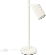 Lampa Biurkowa Minimalistyczny Karbon, Aluminium - 1 Źródło - L.14.5 X H.43 Cm - Beżowy