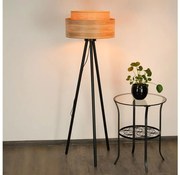 Brilagi - Lampa stojąca MONTANA BOHO 1xE27/15W/230V brązowo-czarna
