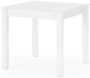 Kwadratowy Stół Biały Kuchenny 80X80 Cm W1-B05
