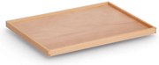 Pokrywa na pudełko z drewna bukowego, 40 x 30 cm