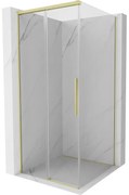 Mexen Rox kabina prysznicowa rozsuwana 95 x 95 cm, transparent, złota - 8C2-095-095-50-00
