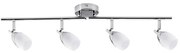 Paulmann 66692 - Oświetlenie punktowe YASMIN 4xG9/10W/230V