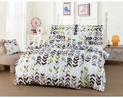 Pościel jednoosobowa z mikrosatyny 6-częściowa 140x200 cm Madison – JAHU collections