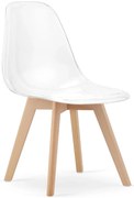Przezroczyste krzesło skandynawskie ghost N3-L23