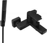 Mexen Mino R72 bateria wannowa z zestawem prysznicowym, czarna - 7243R72-70