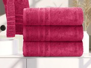 Ręcznik kąpielowy Comfort Maxi 100x180 cm purpurowy, 100% bawełna
