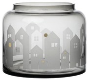 Szklany wazon HOUSES