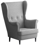 Skandynawski stylowy fotel uszak D5-H13