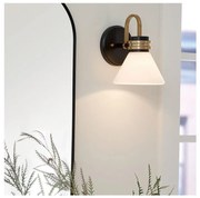 Kichler KL-FARUM1-BK - LED Lampa łazienkowa FARUM 1xG9/3W/230V czarny/mosiądz