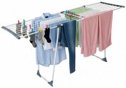 Szara teleskopowa suszarka do ubrań B7-C41